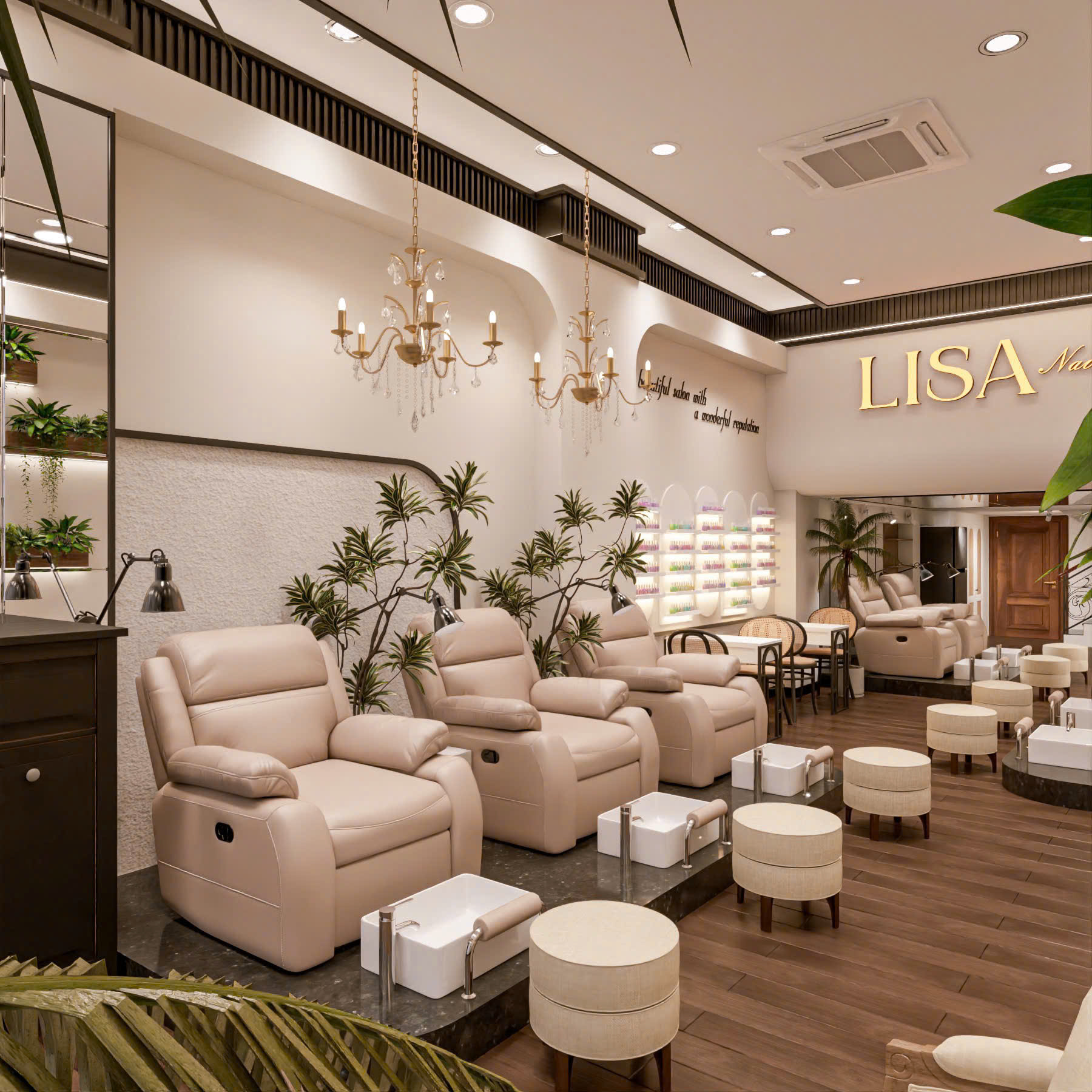 Không gian Lisa Nail & Spa