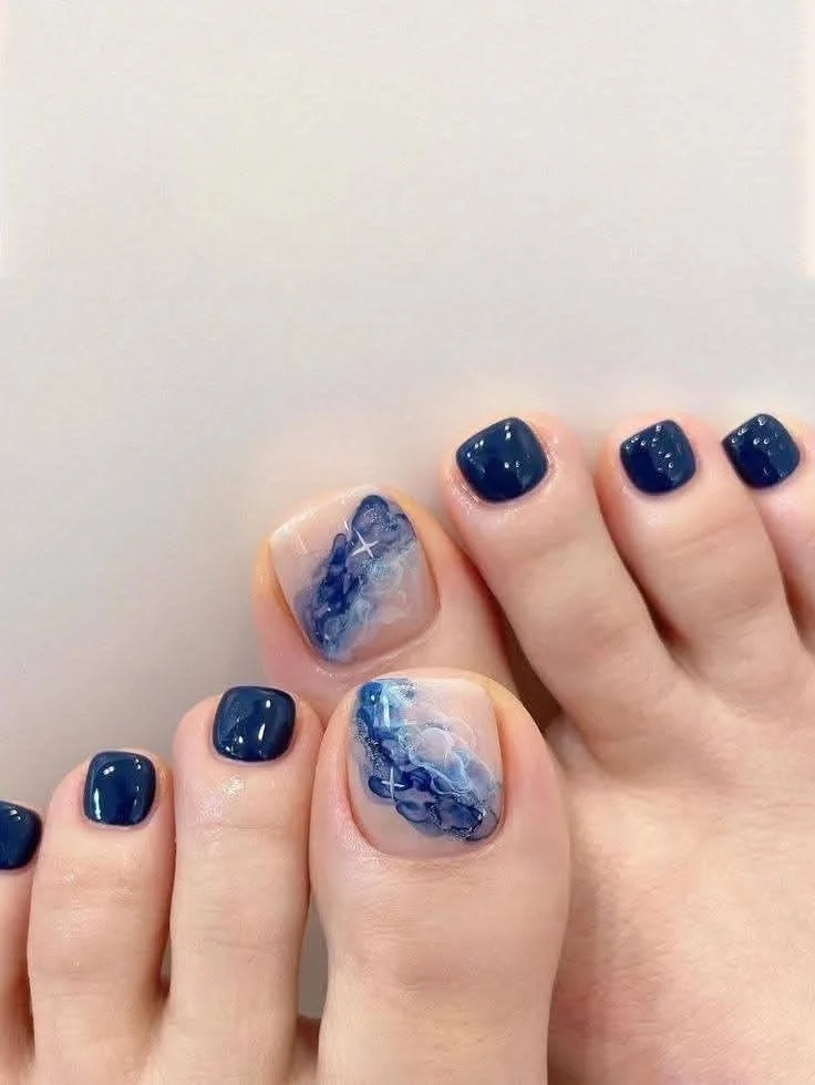 mẫu nail chân đẹp