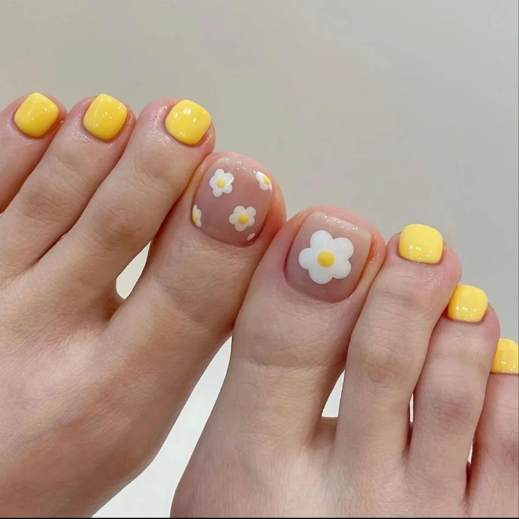 mẫu nail chân đẹp