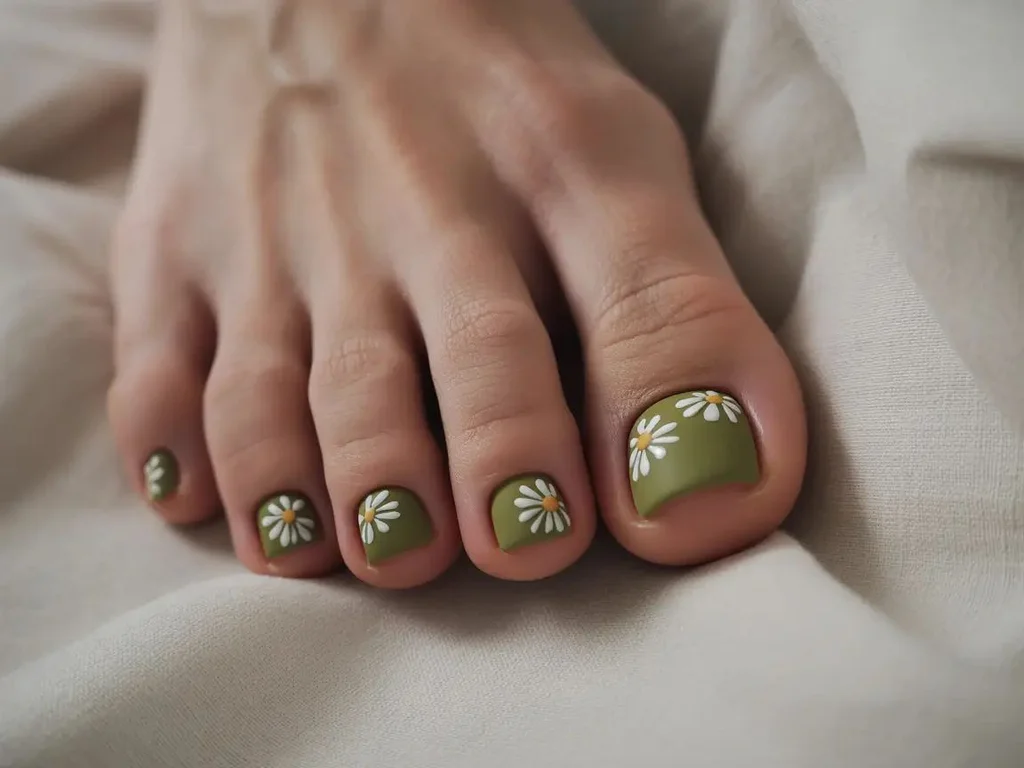 nail chân đẹp