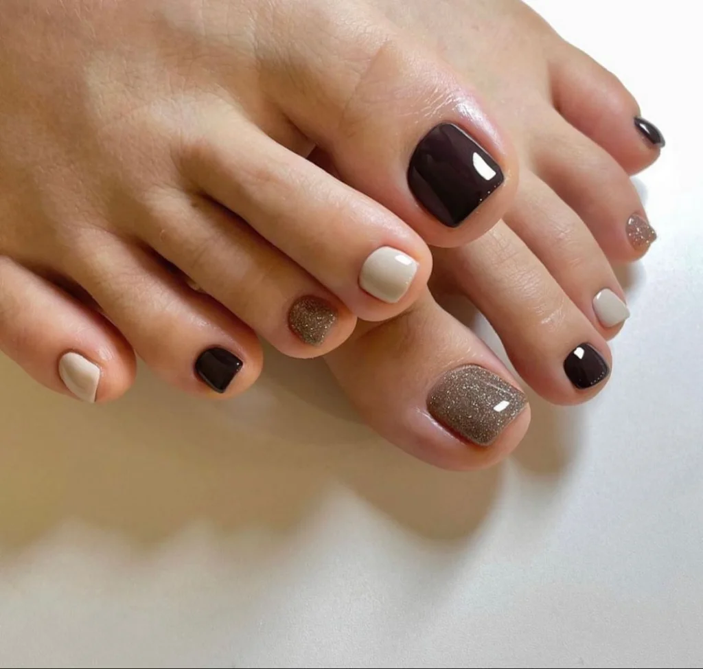 mẫu nail chân đẹp