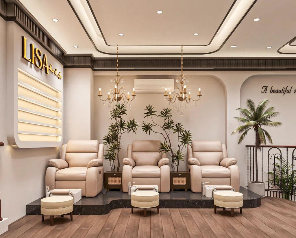 mẫu nail chân