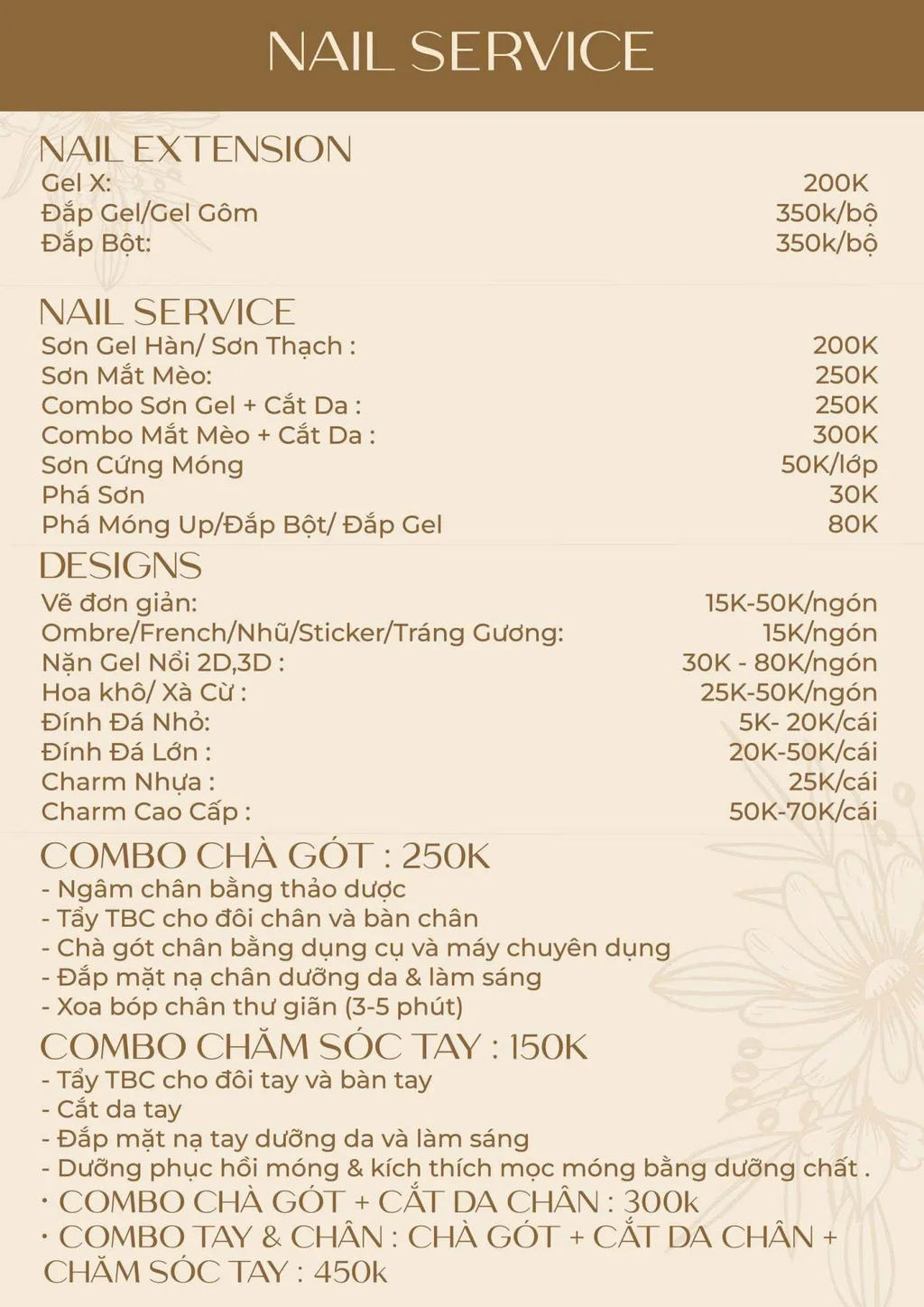 Mẫu nail chân đẹp