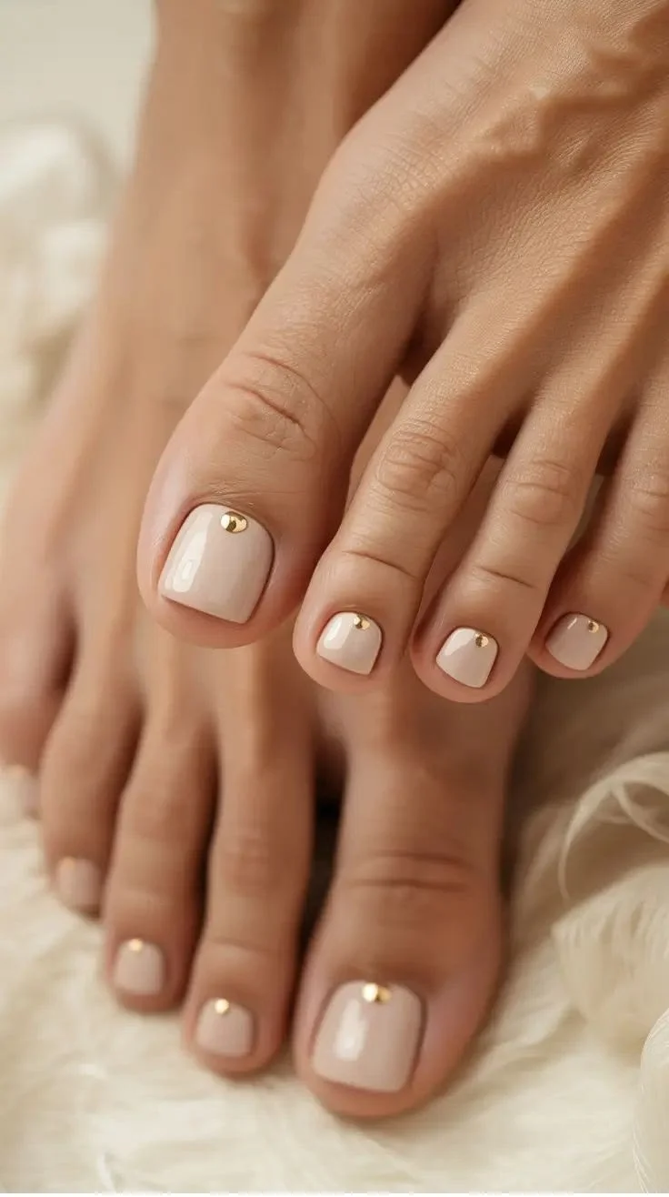 Màu nail chân đẹp