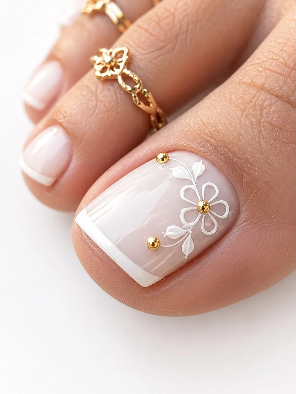 mẫu nail chân đẹp