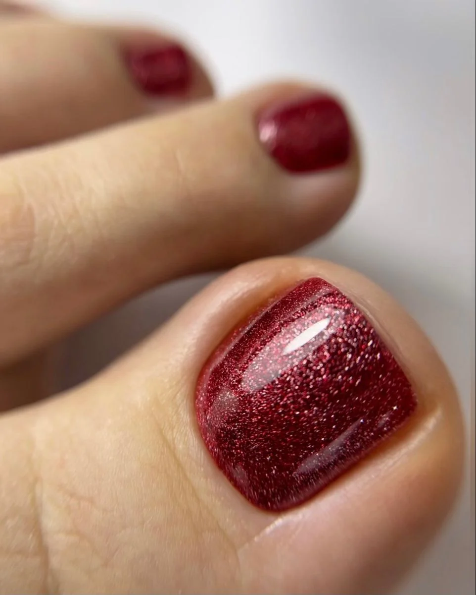 Màu nail chân đẹp