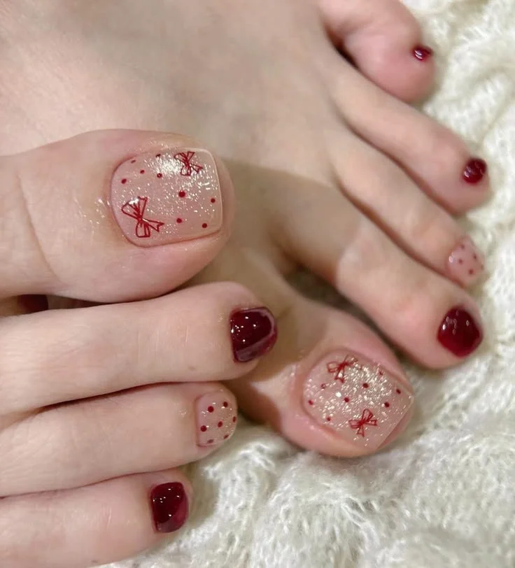 nail chân