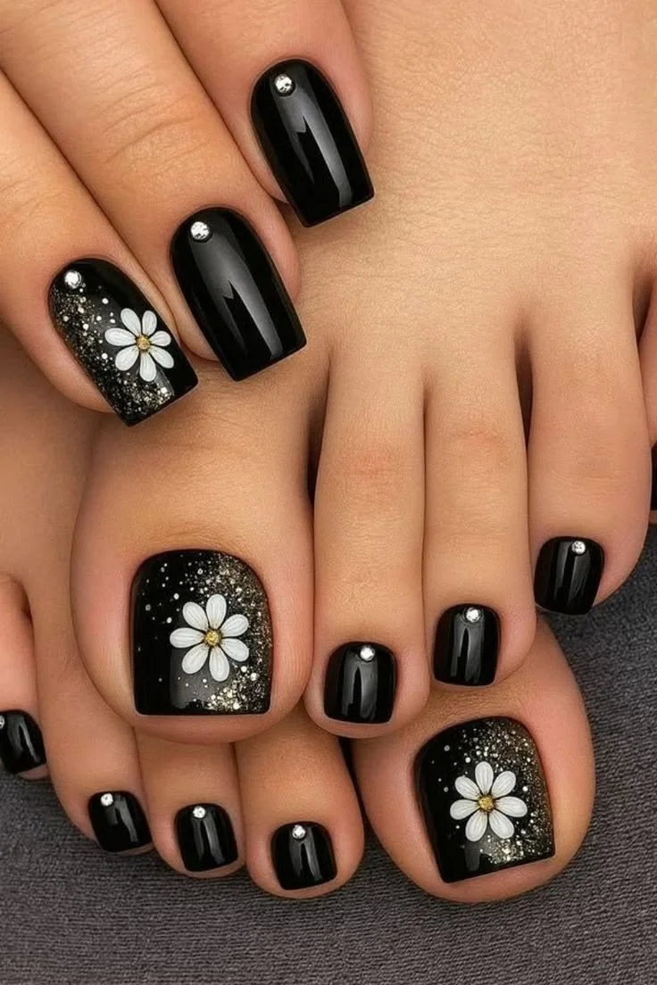 mẫu nail chân
