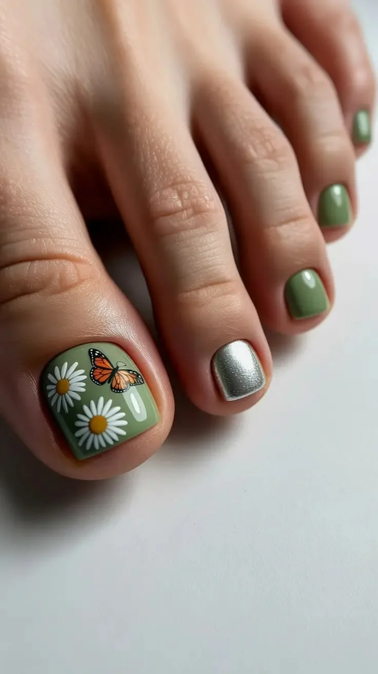 nail chân đẹp
