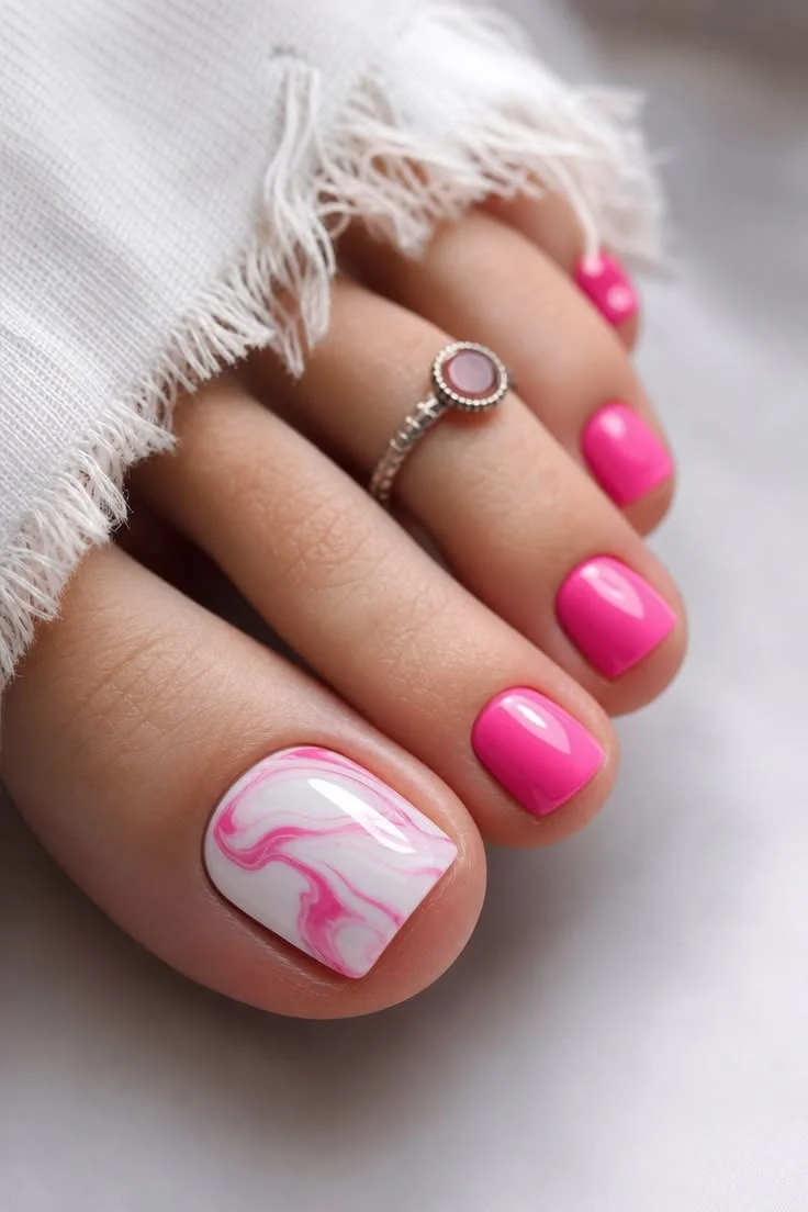 các mẫu nail chân đẹp