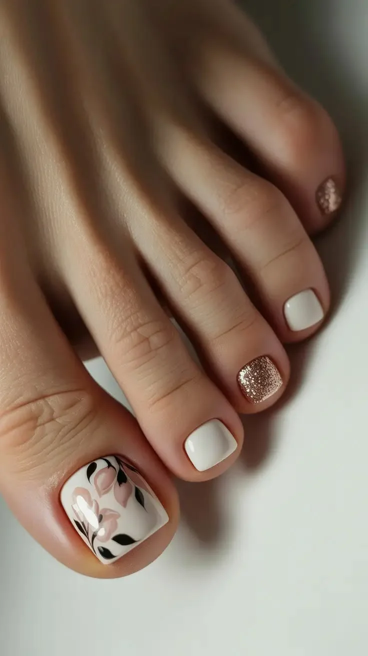 mẫu nail chân đẹp