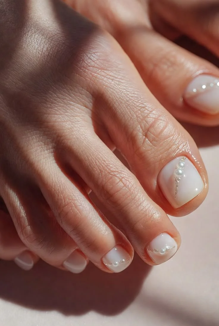 mẫu nail chân