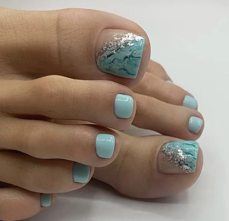 mẫu nail chân đẹp