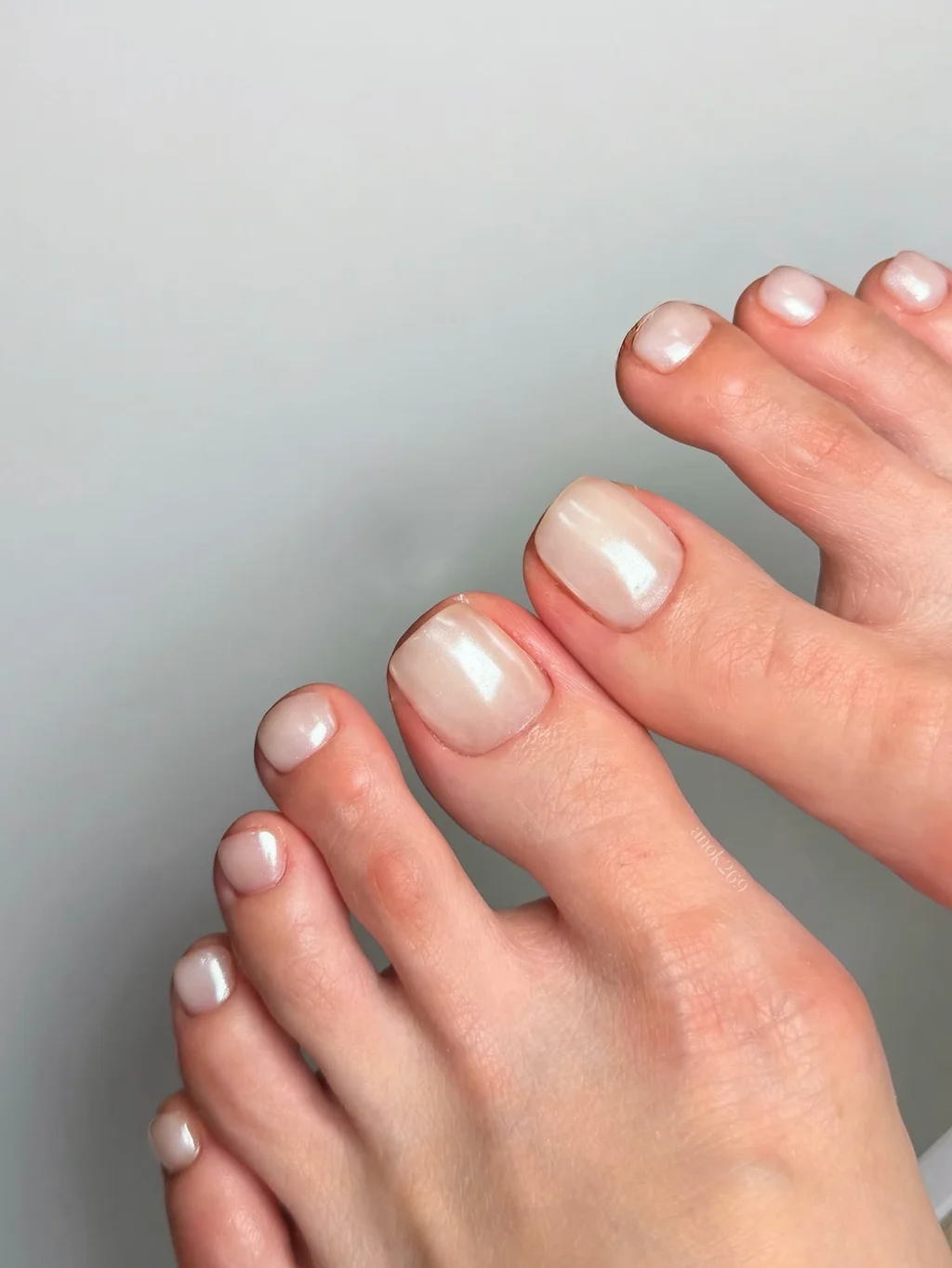 móng chân đơn giản đẹp