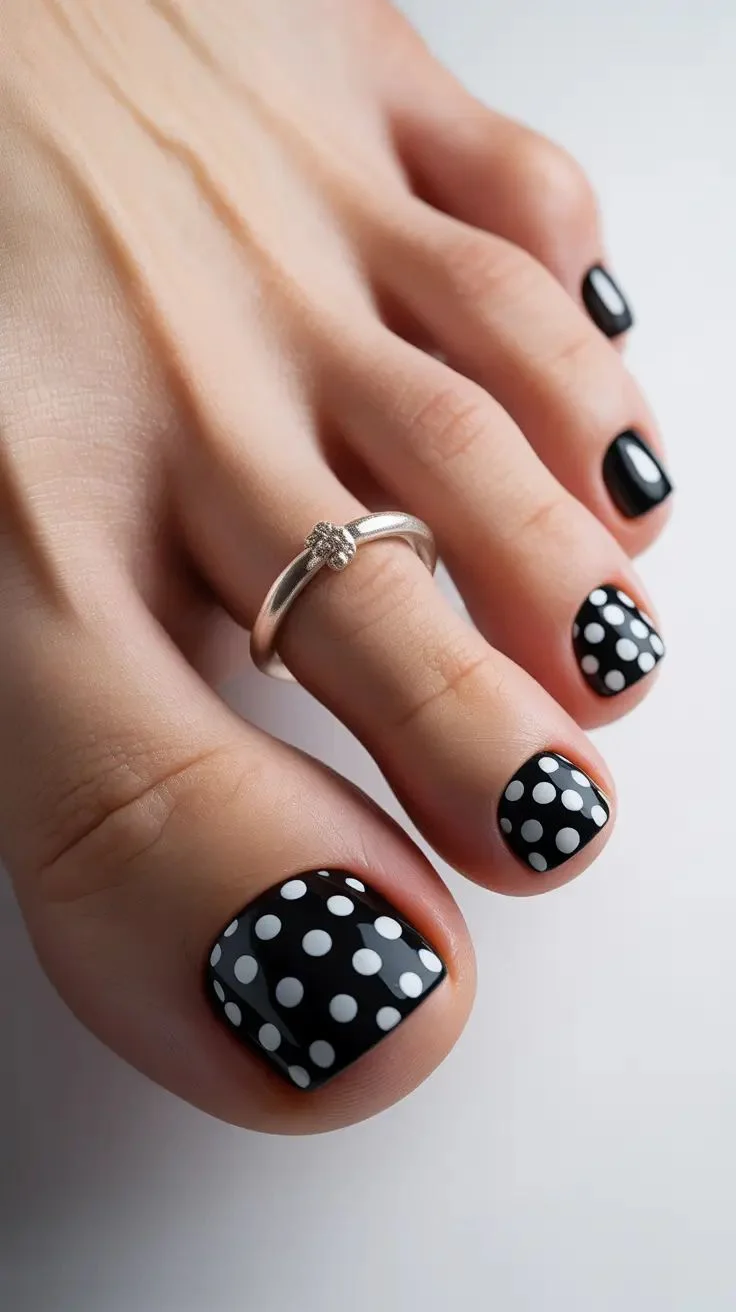 mẫu nail chân