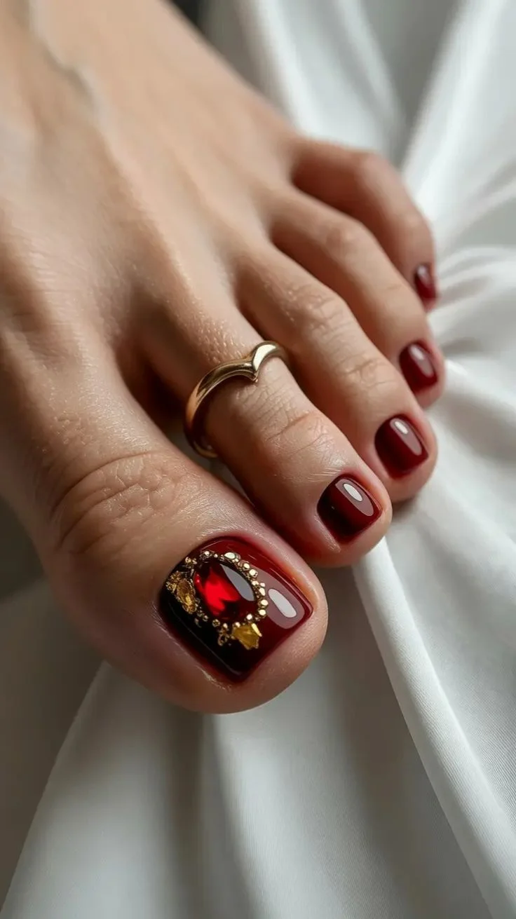 nail chân