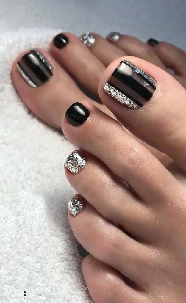 mẫu nail chân