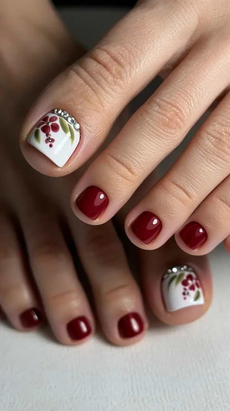 nail chân