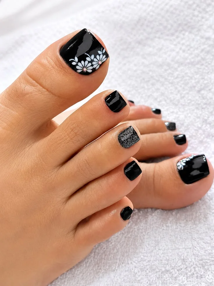 mẫu nail chân