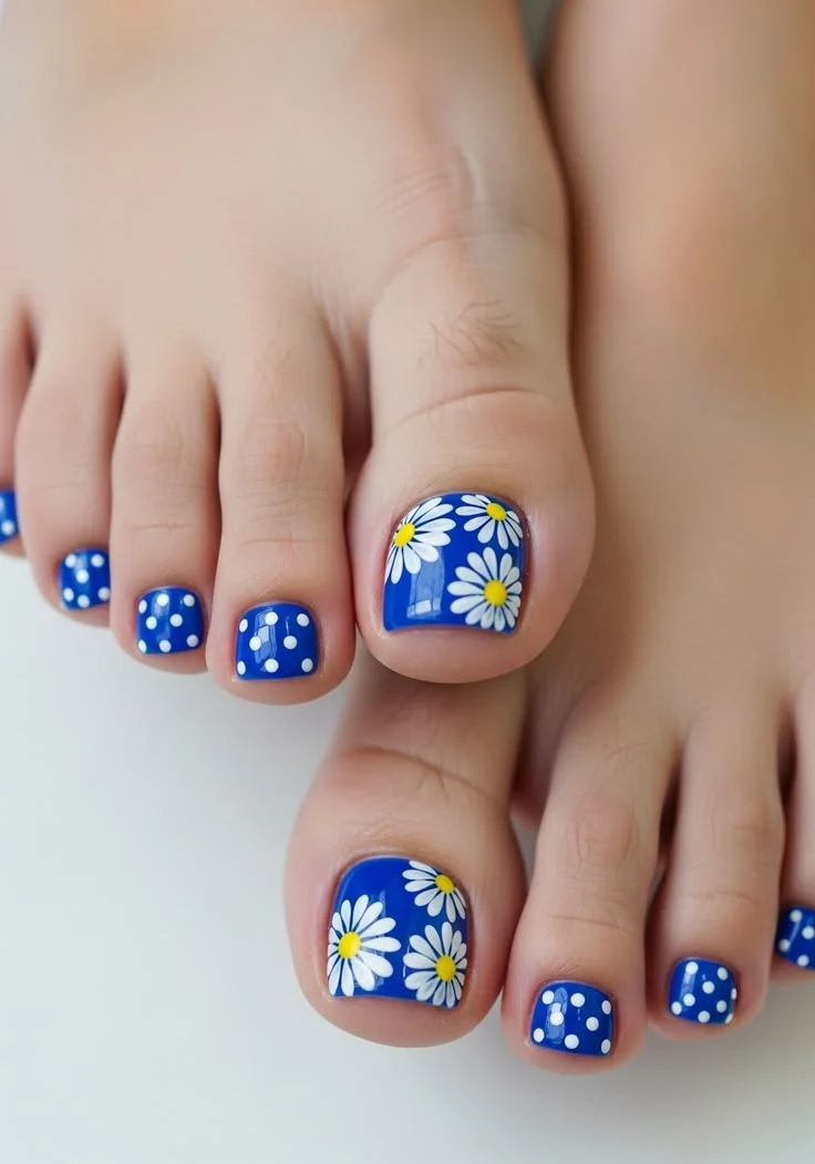 mẫu nail chân