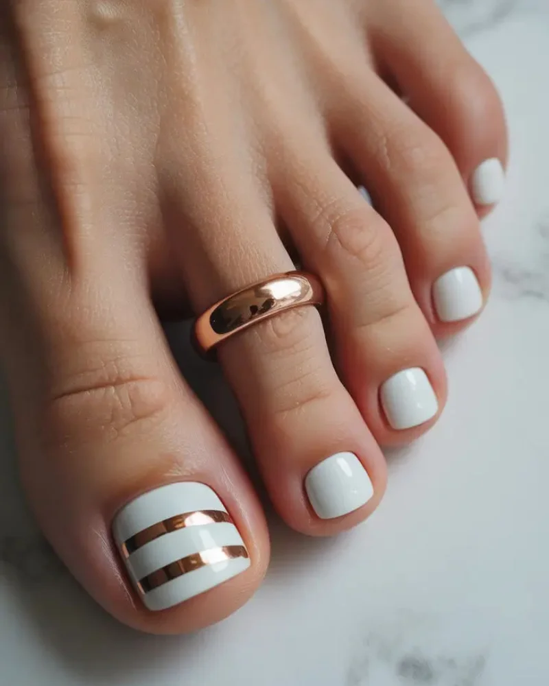 mau nail chan basic8