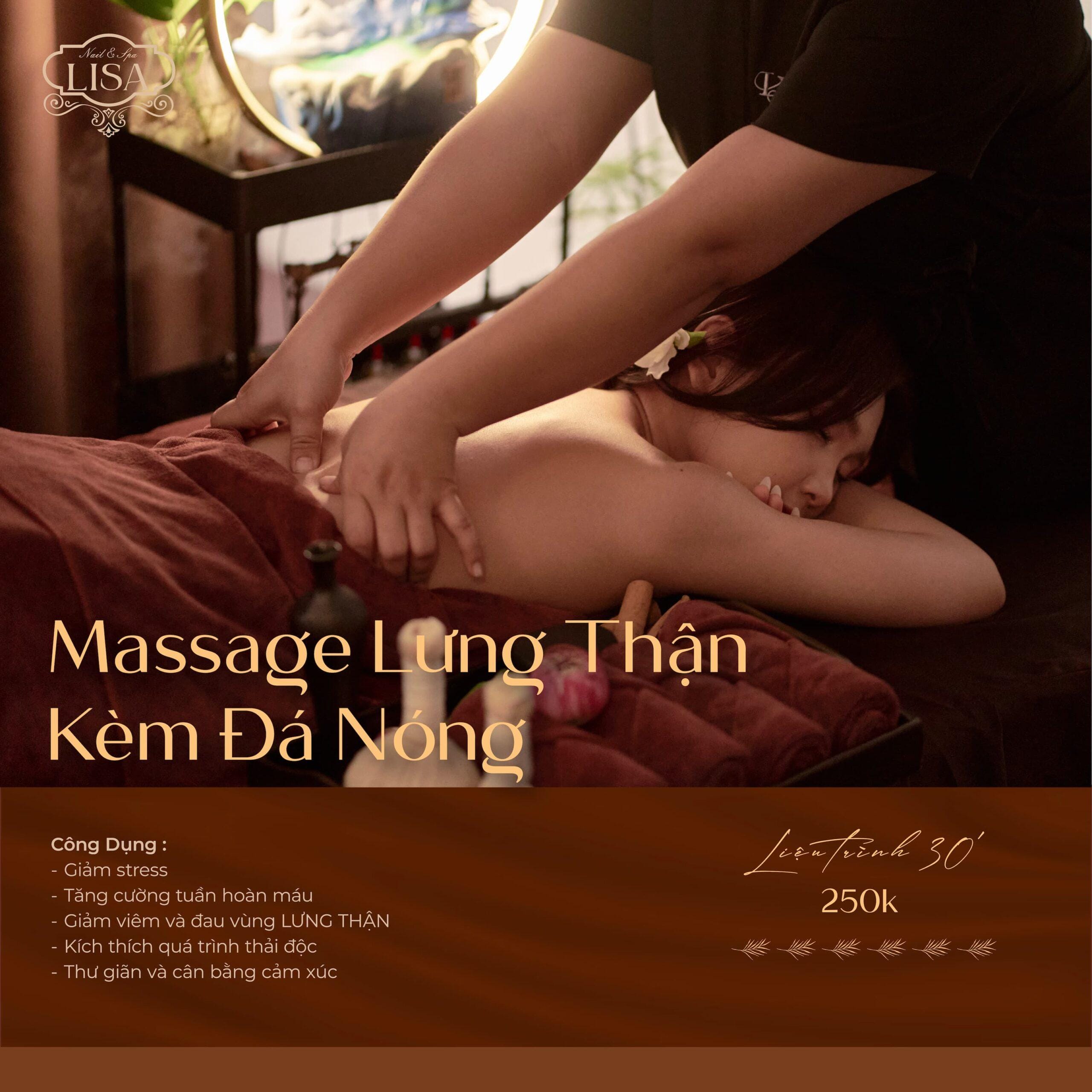 massage lưng thận