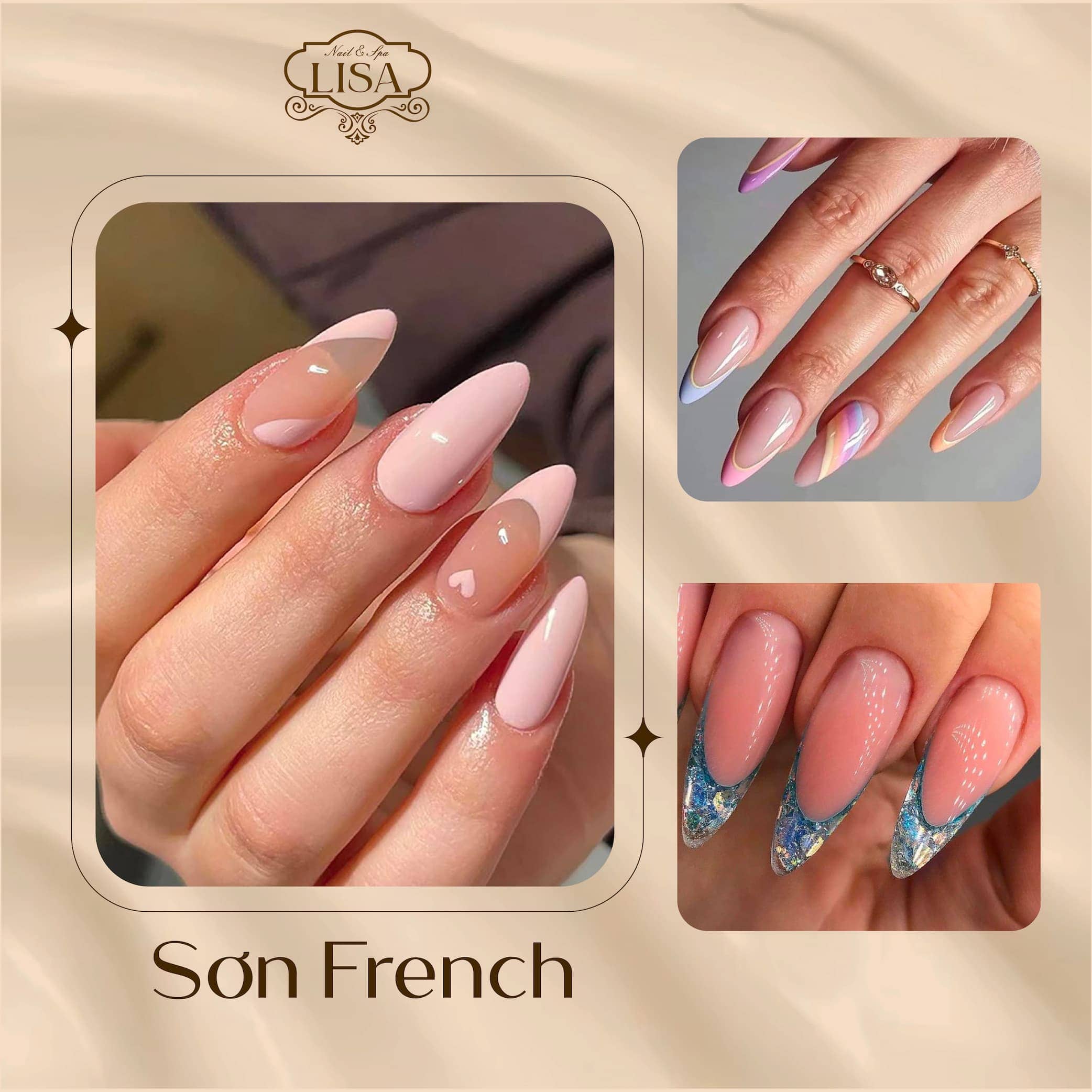 nail sơn french