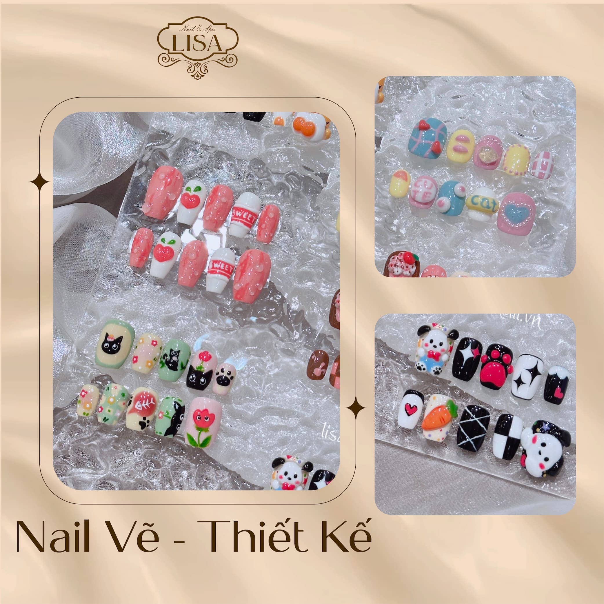 nail vẽ thiết kế